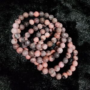 Pink Zebra Jasper Bracelet